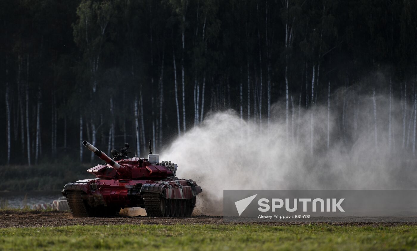Russia Army Forum Tank Biathlon