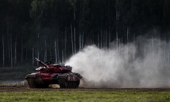 Russia Army Forum Tank Biathlon