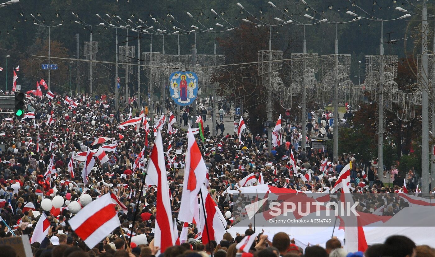 Belarus Presidential Election Protest