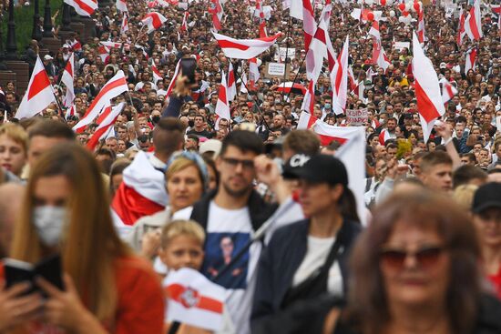 Belarus Presidential Election Protest