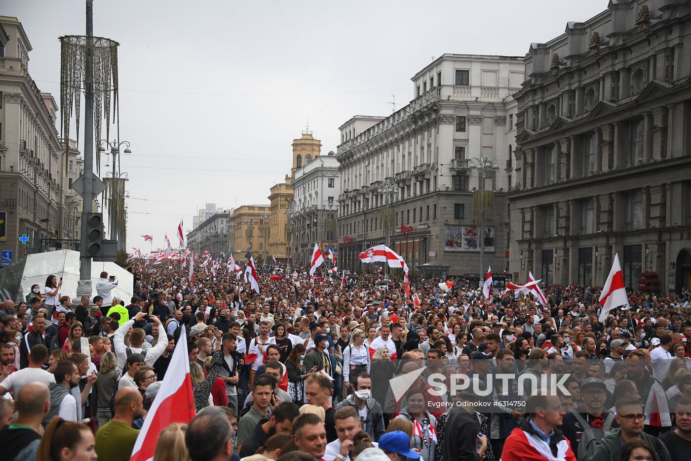 Belarus Presidential Election Protest