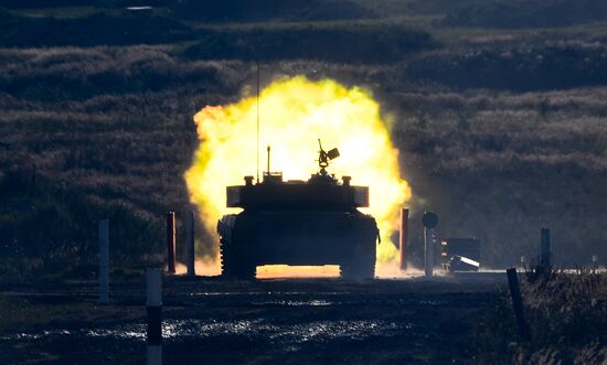 Russia Army Forum Tank Biathlon