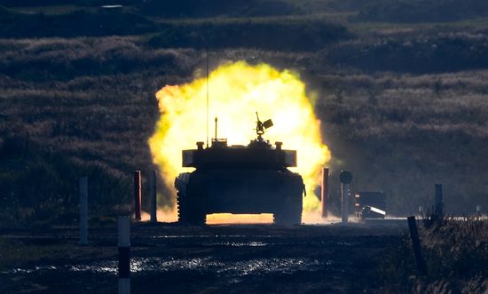 Russia Army Forum Tank Biathlon