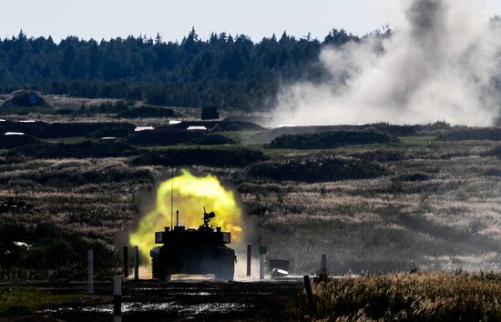 Russia Army Forum Tank Biathlon