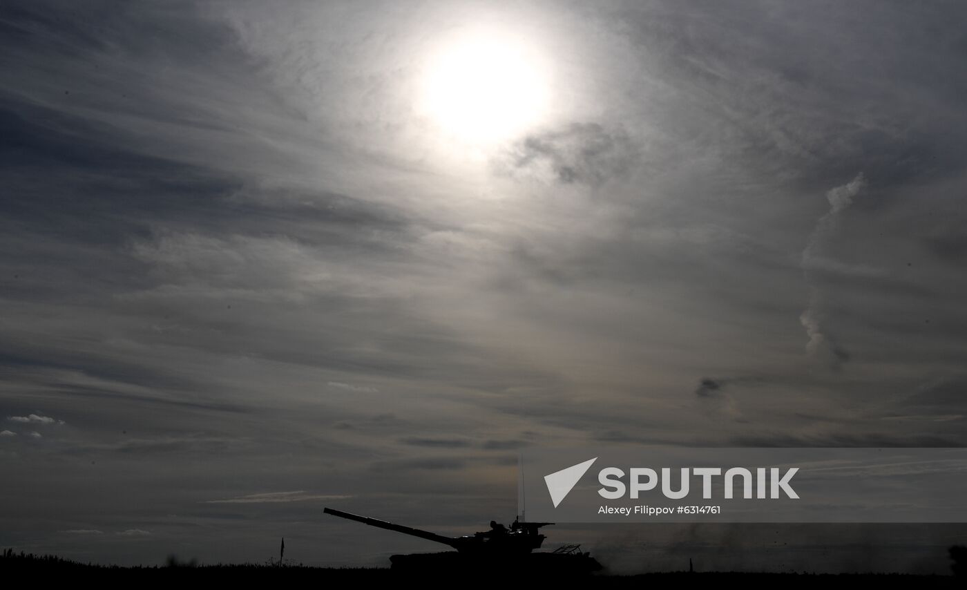 Russia Army Forum Tank Biathlon
