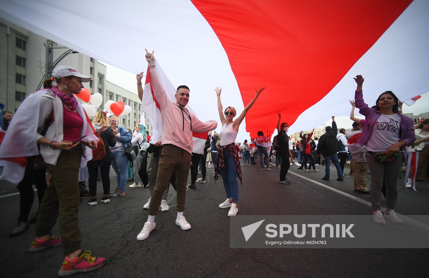 Belarus Presidential Election Protest