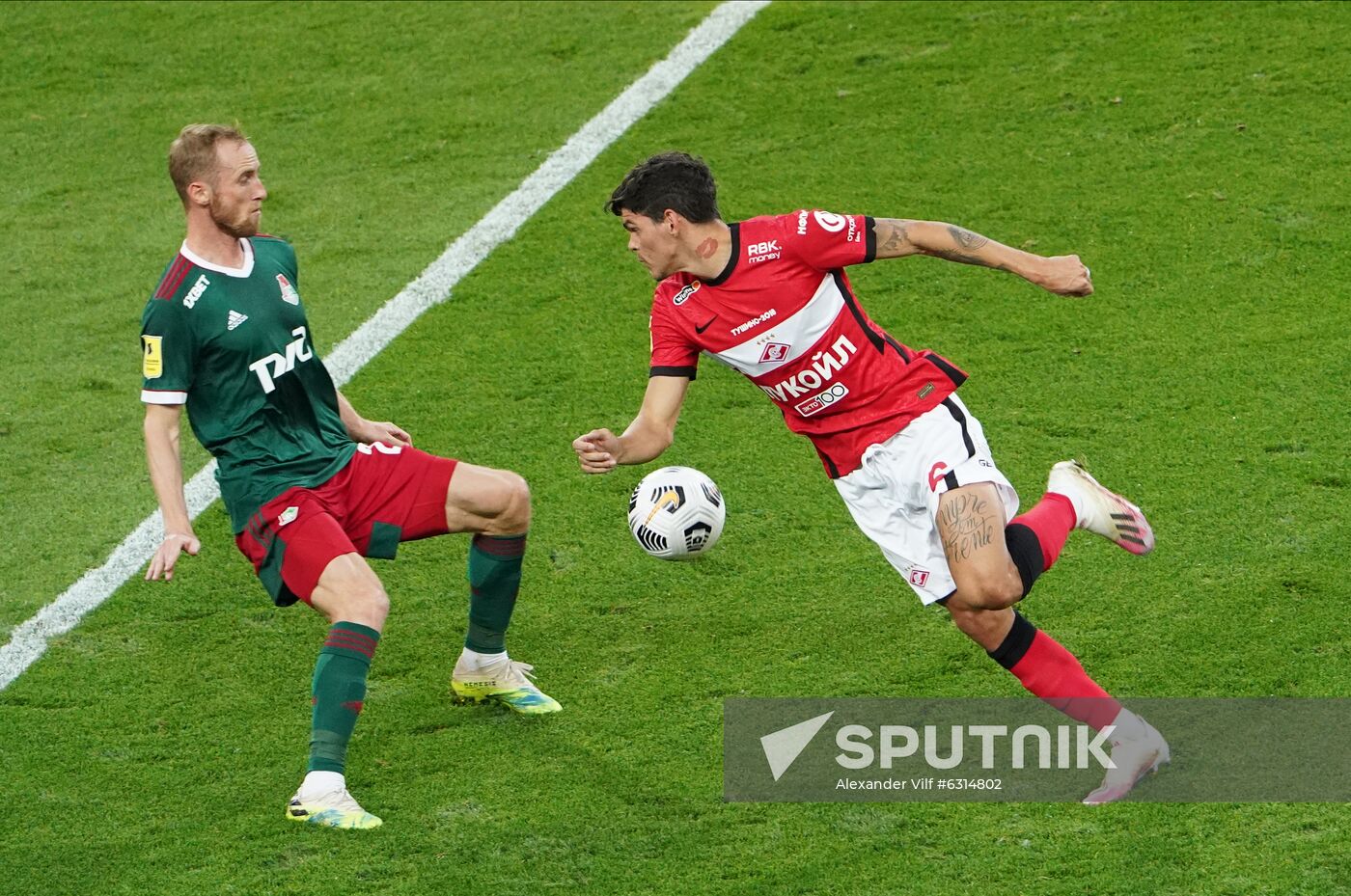 Russia Soccer Premier-League Spartak - Lokomotiv