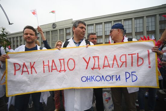 Belarus Presidential Election Protest