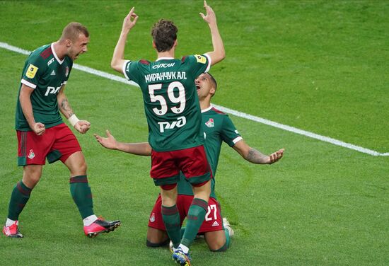 Russia Soccer Premier-League Spartak - Lokomotiv