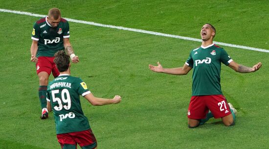 Russia Soccer Premier-League Spartak - Lokomotiv
