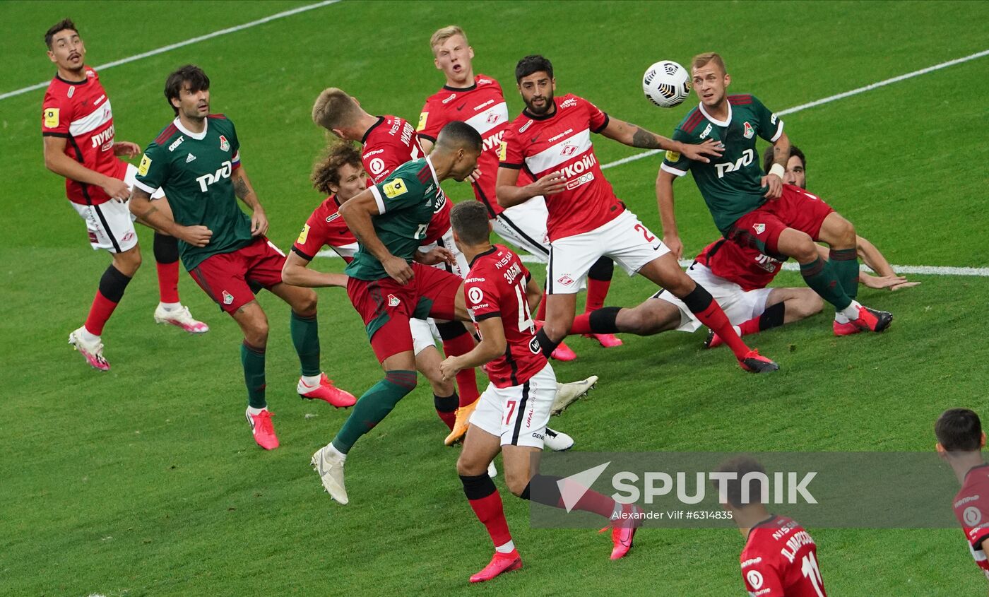 Russia Soccer Premier-League Spartak - Lokomotiv