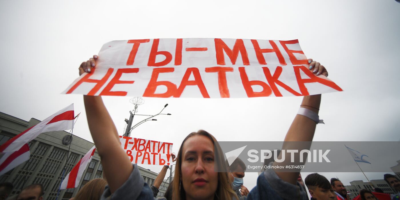 Belarus Presidential Election Protest