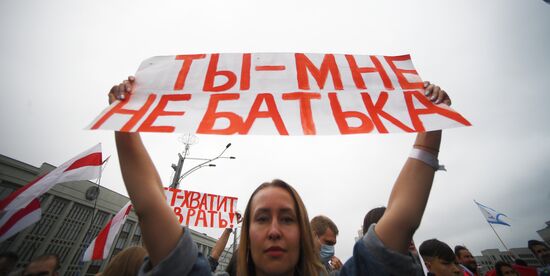 Belarus Presidential Election Protest