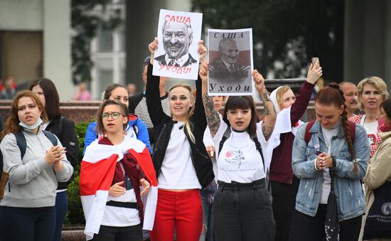 Belarus Presidential Election Protest