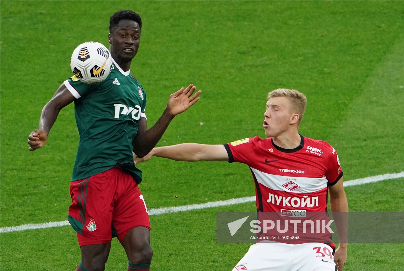 Russia Soccer Premier-League Spartak - Lokomotiv