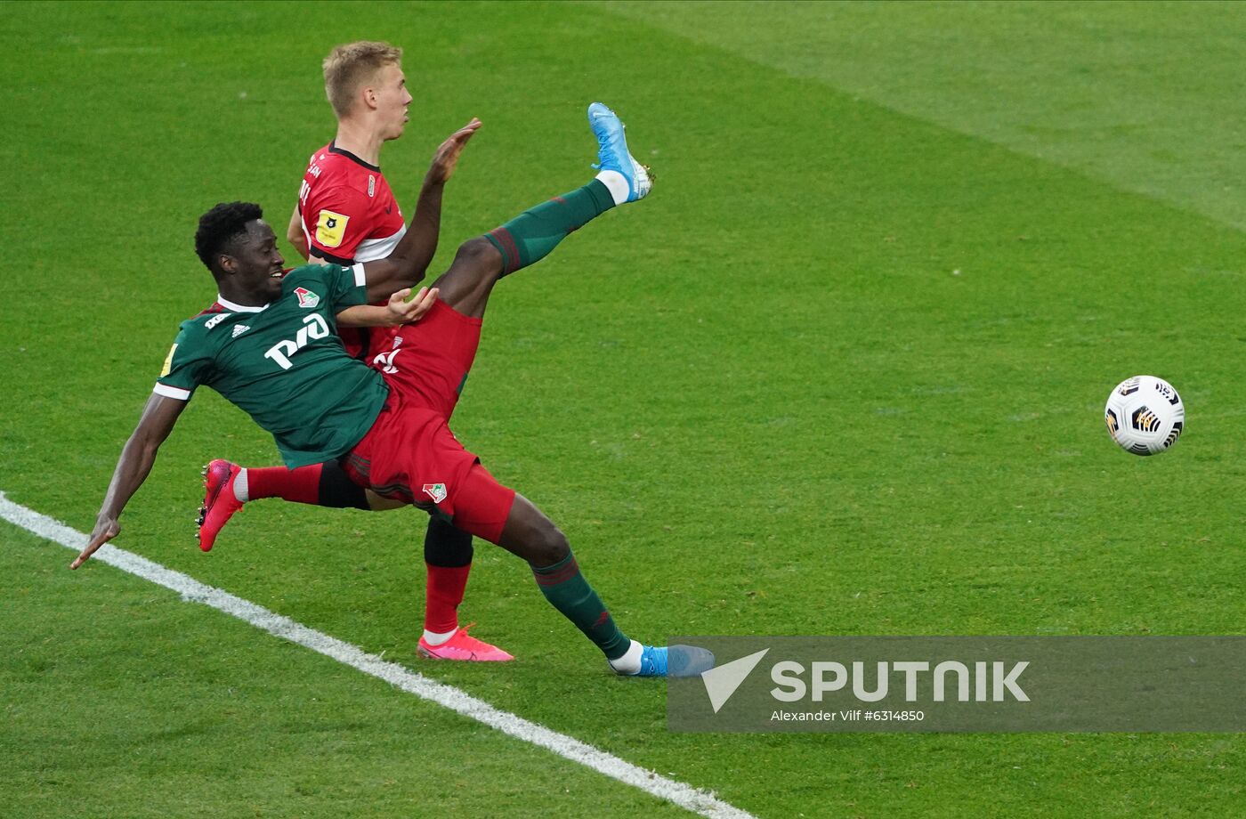 Russia Soccer Premier-League Spartak - Lokomotiv