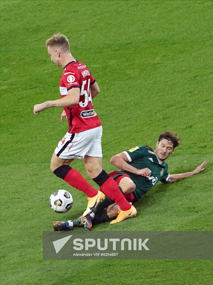 Russia Soccer Premier-League Spartak - Lokomotiv