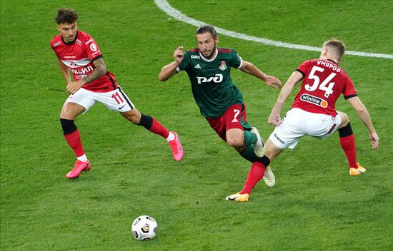 Russia Soccer Premier-League Spartak - Lokomotiv