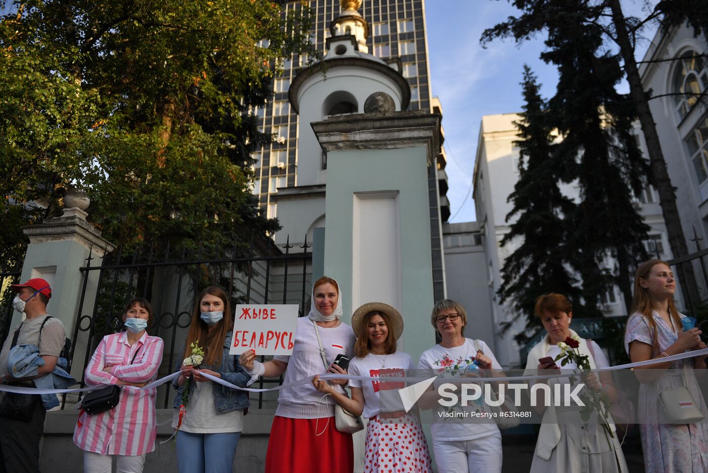 Russia Belarus Presidential Election Protest