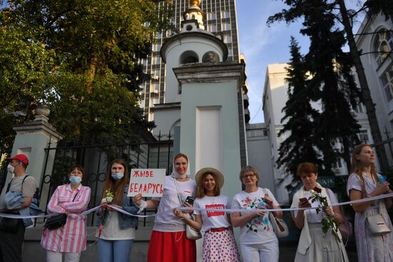 Russia Belarus Presidential Election Protest
