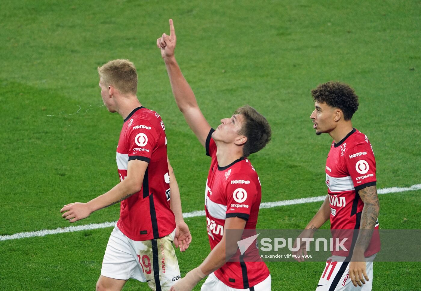 Russia Soccer Premier-League Spartak - Lokomotiv