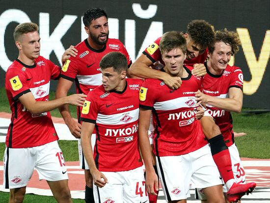 Russia Soccer Premier-League Spartak - Lokomotiv