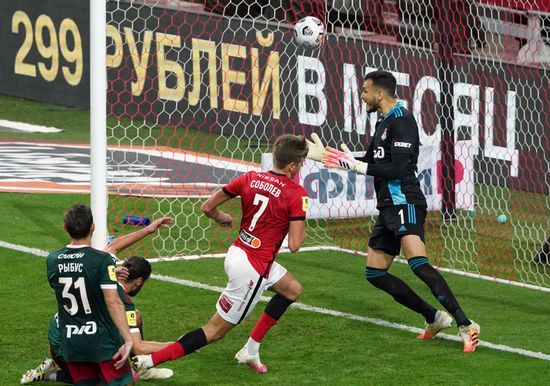 Russia Soccer Premier-League Spartak - Lokomotiv