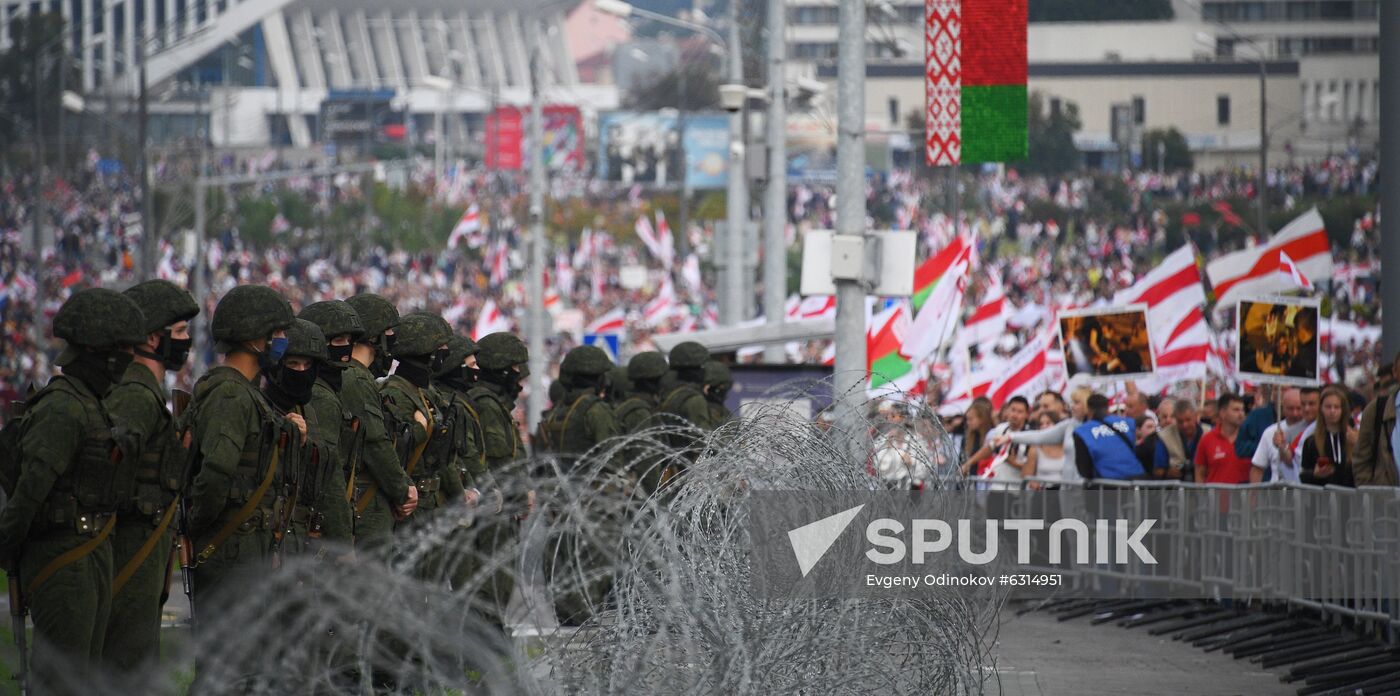 Belarus Presidential Election Protest