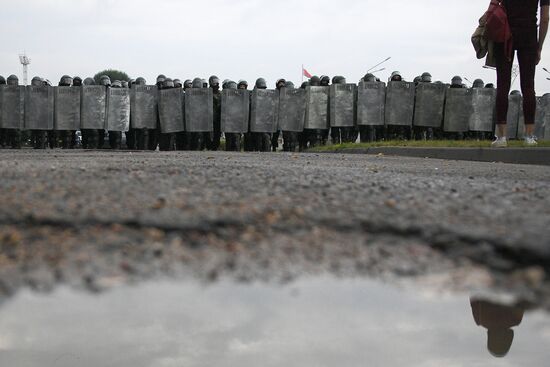 Belarus Presidential Election Protest