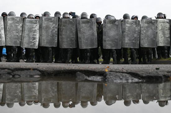 Belarus Presidential Election Protest