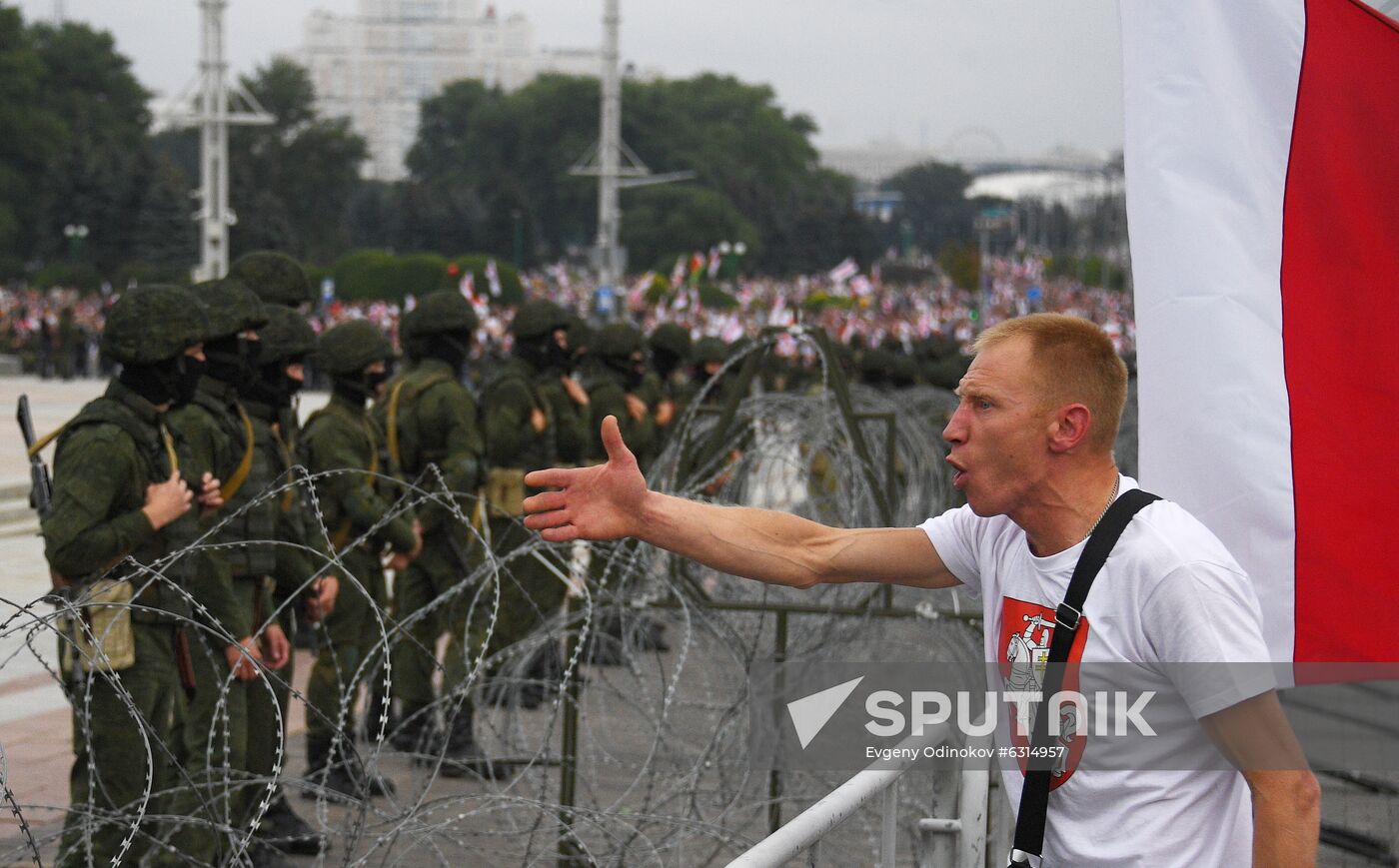 Belarus Presidential Election Protest