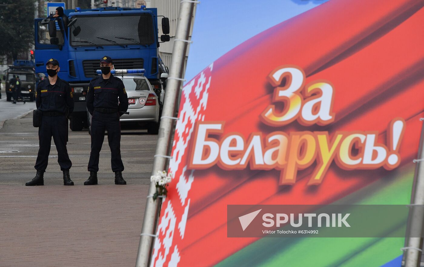 Belarus Presidential Election Protest 