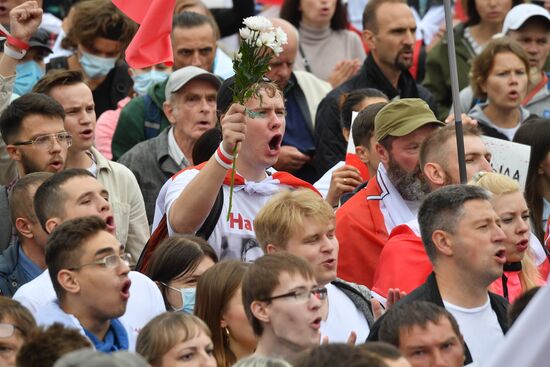 Belarus Presidential Election Protest 