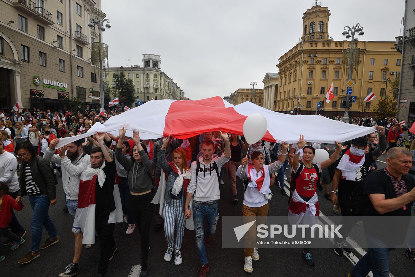 Belarus Presidential Election Protest 