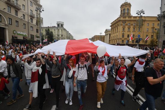 Belarus Presidential Election Protest 