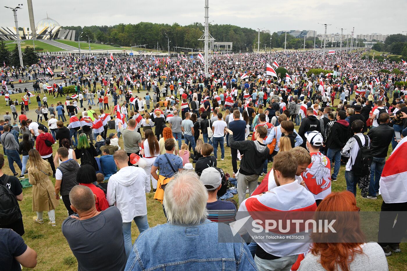 Belarus Presidential Election Protest 
