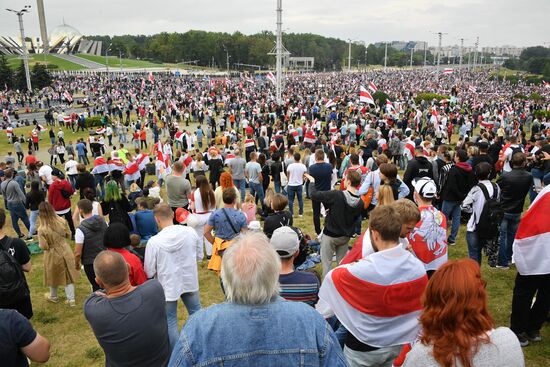 Belarus Presidential Election Protest 