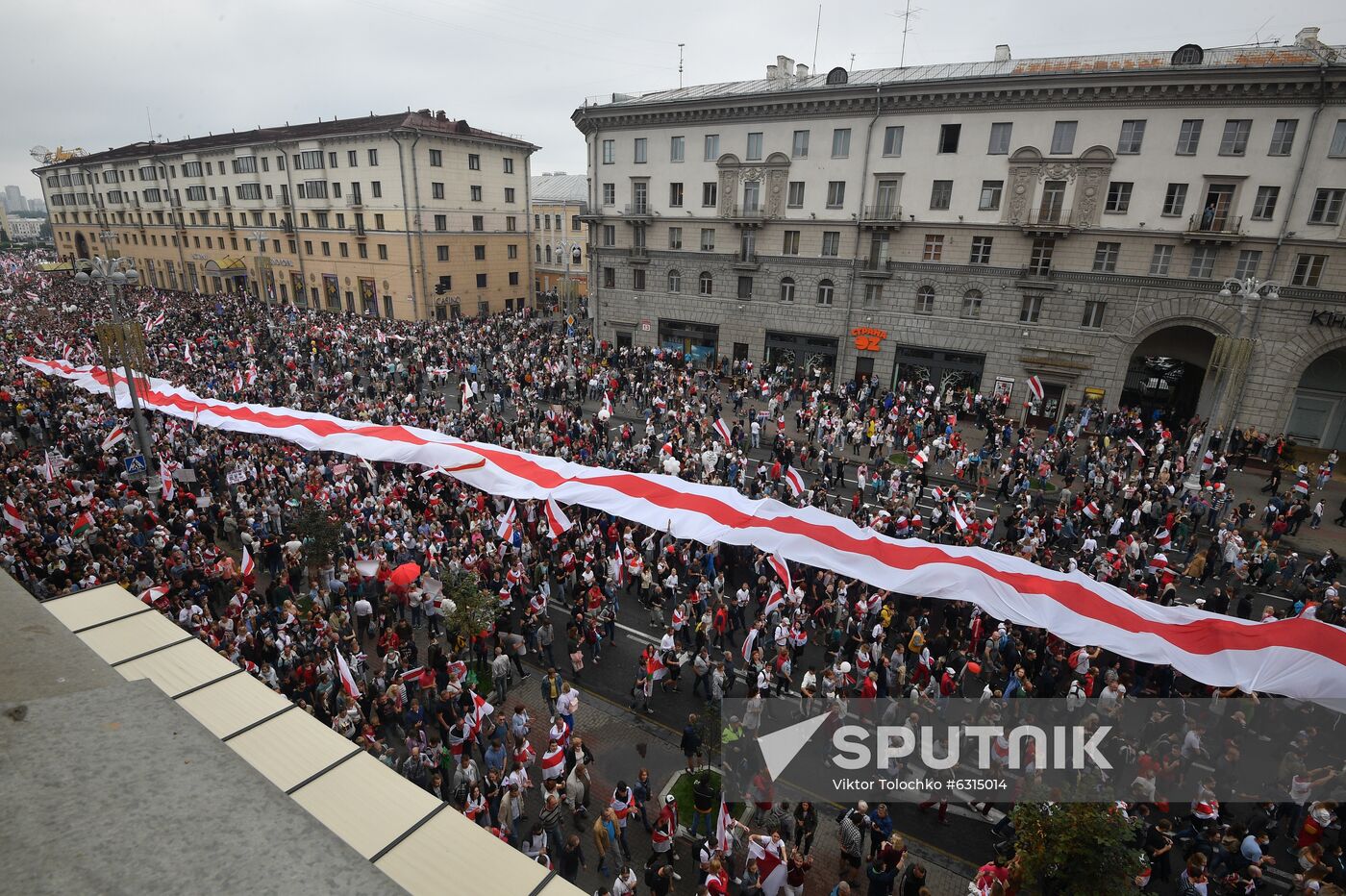 Belarus Presidential Election Protest 