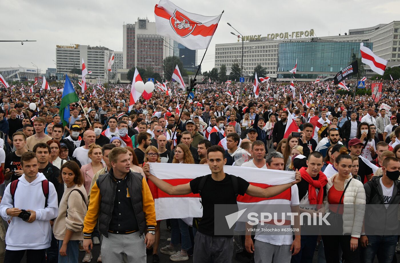 Belarus Presidential Election Protest 