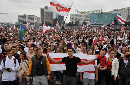 Belarus Presidential Election Protest 