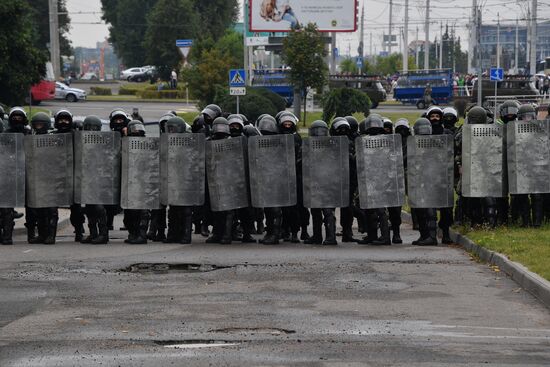 Belarus Presidential Election Protest 