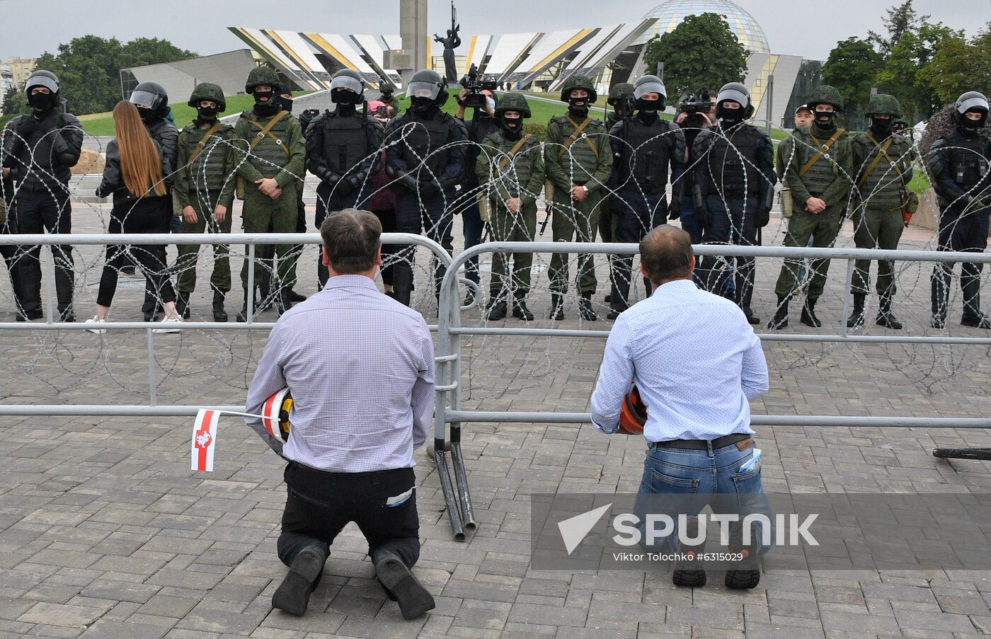 Belarus Presidential Election Protest 