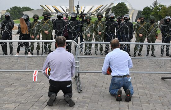 Belarus Presidential Election Protest 