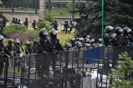 Belarus Presidential Election Protest 