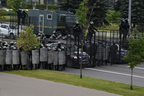 Belarus Presidential Election Protest 