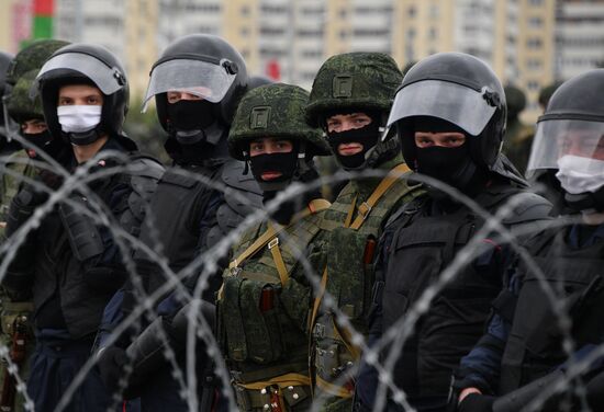Belarus Presidential Election Protest 
