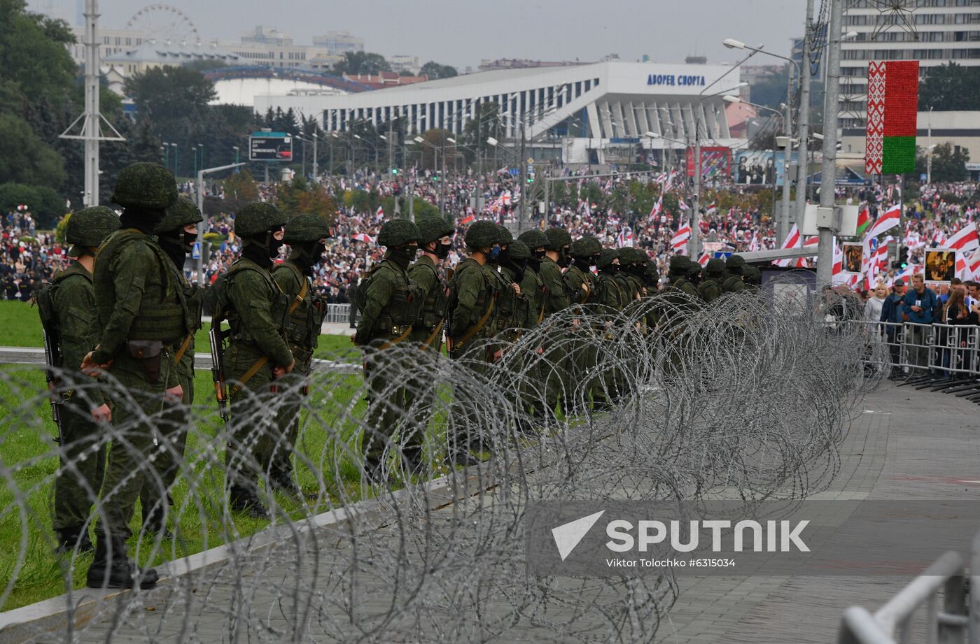 Belarus Presidential Election Protest 