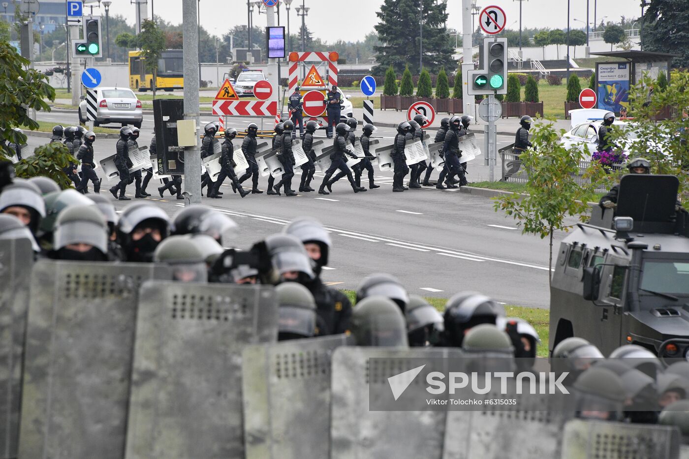 Belarus Presidential Election Protest 