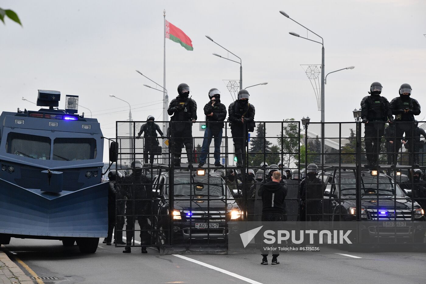 Belarus Presidential Election Protest 