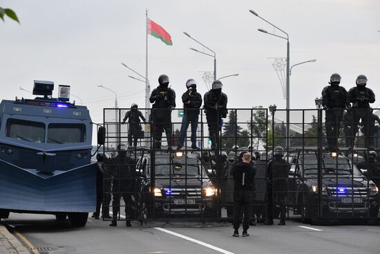 Belarus Presidential Election Protest 